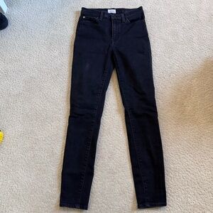 Hudson Blair Valerie Black Skinny Jeans Women's Size 26